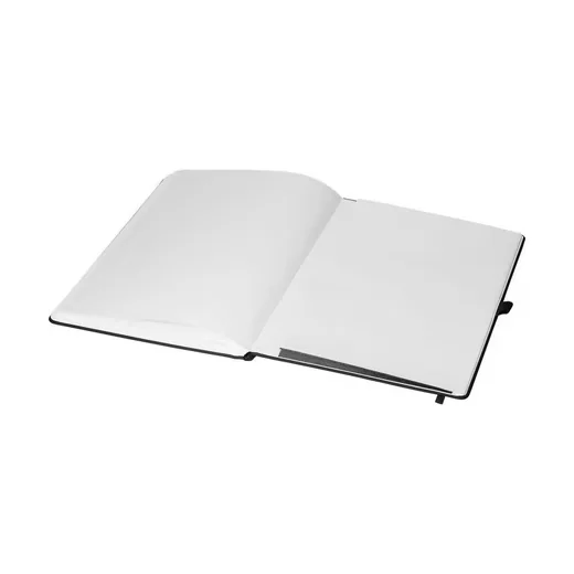 ELASTO Notizbuch Agenda DIN A4 schwarz