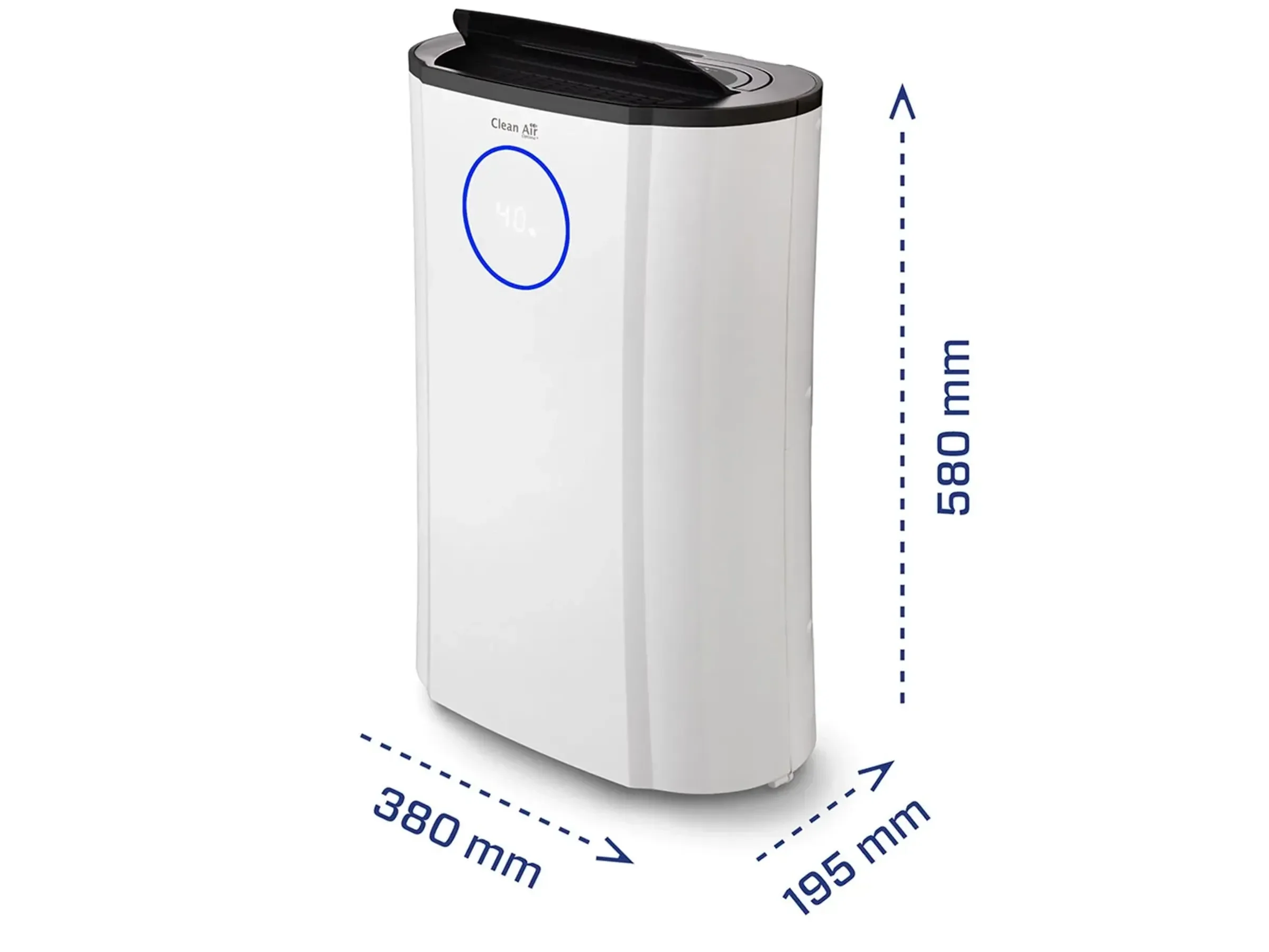 Clean Air Optima CA704 Luftentfeuchter Luftreiniger bis 12l/Tag 40m²