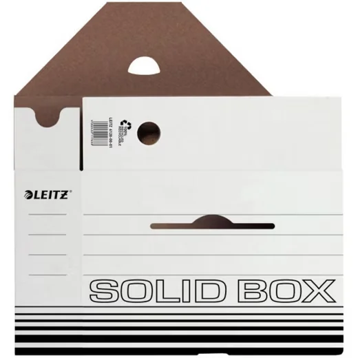 LEITZ Solid Box Archivcontainer Archivschachtel 100 mm 6128-00-01