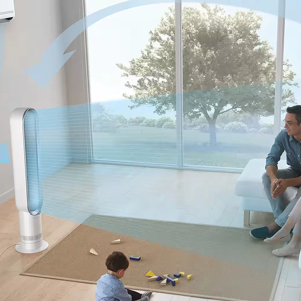 Dyson AM07 Turmventilator mit Oszillation und Kippfunktion