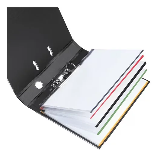HERLITZ Prospekthülle Klarsichthülle transparent für Dokumente