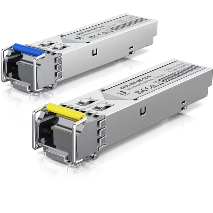 UbiQuiti Transceiver UniFi UACC-OM-SM-1G-S-20, SFP bis 1,25 Gbit/s,Singlemode, LC-Simplex, 10 Paar