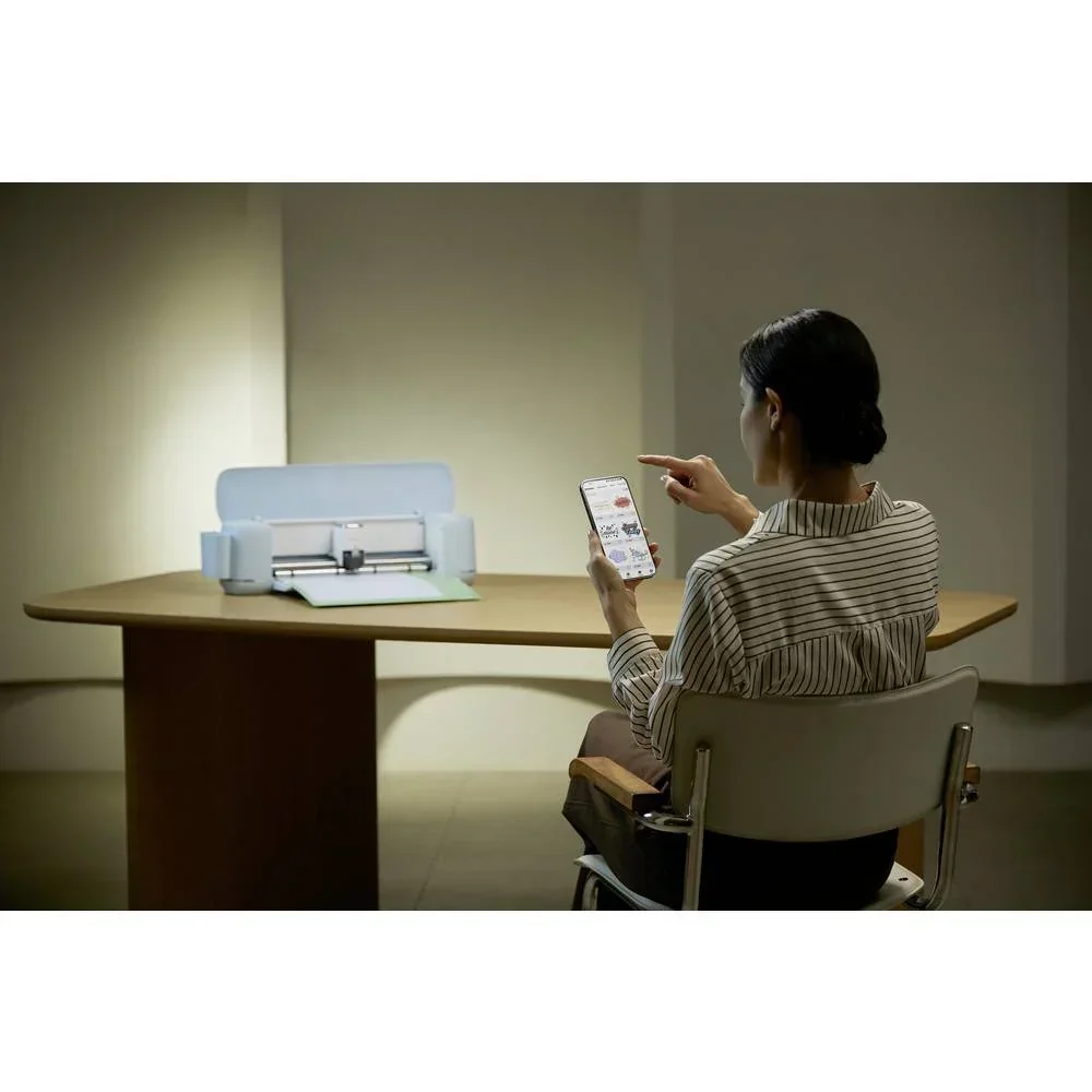 LOKLiK iCraft Schneideplotter für über 100 Materialien Pastellblau DIY
