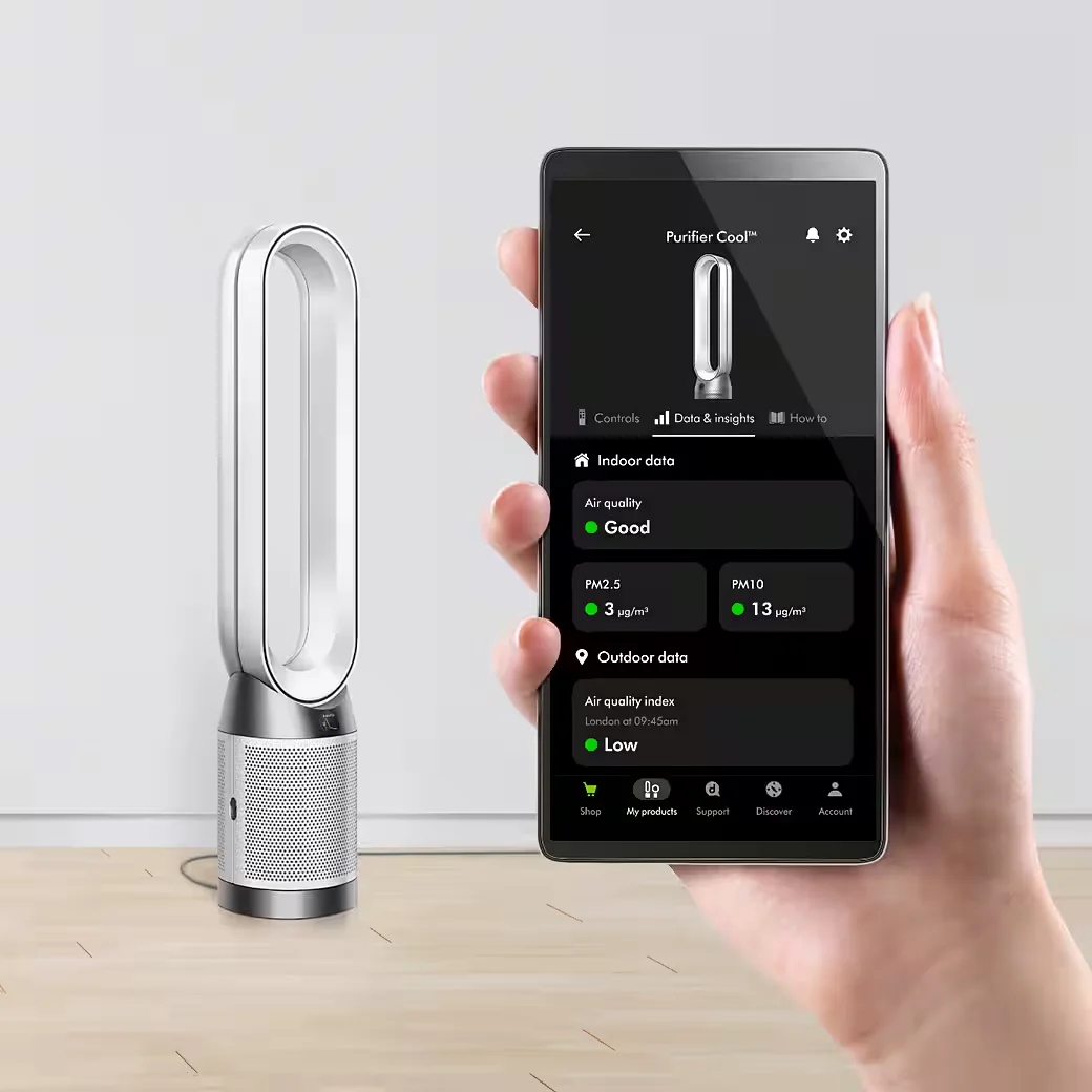 Dyson Purifier Cool PC1 Luftreiniger mit Fernbedienung