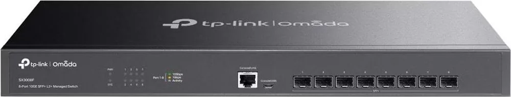 TP-Link JetStream TL-SX3008F 8-Port 10G SFP Plus Managed Switch