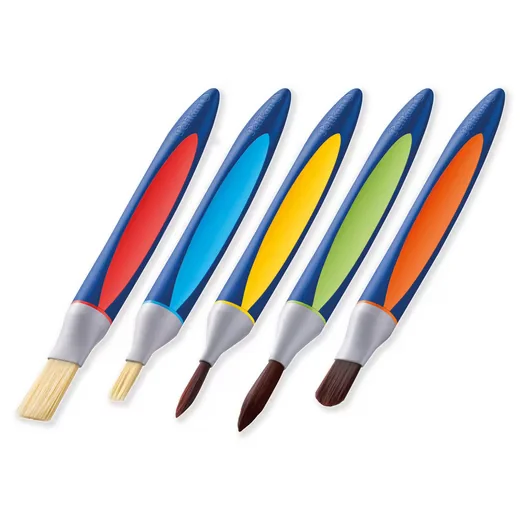Pelikan griffix Pinselset mit Pinselband, 5-teilig