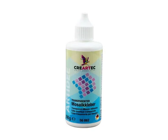 CREARTEC Mosaikkleber transparent 100 g Klebstoff für Glas und Keramik