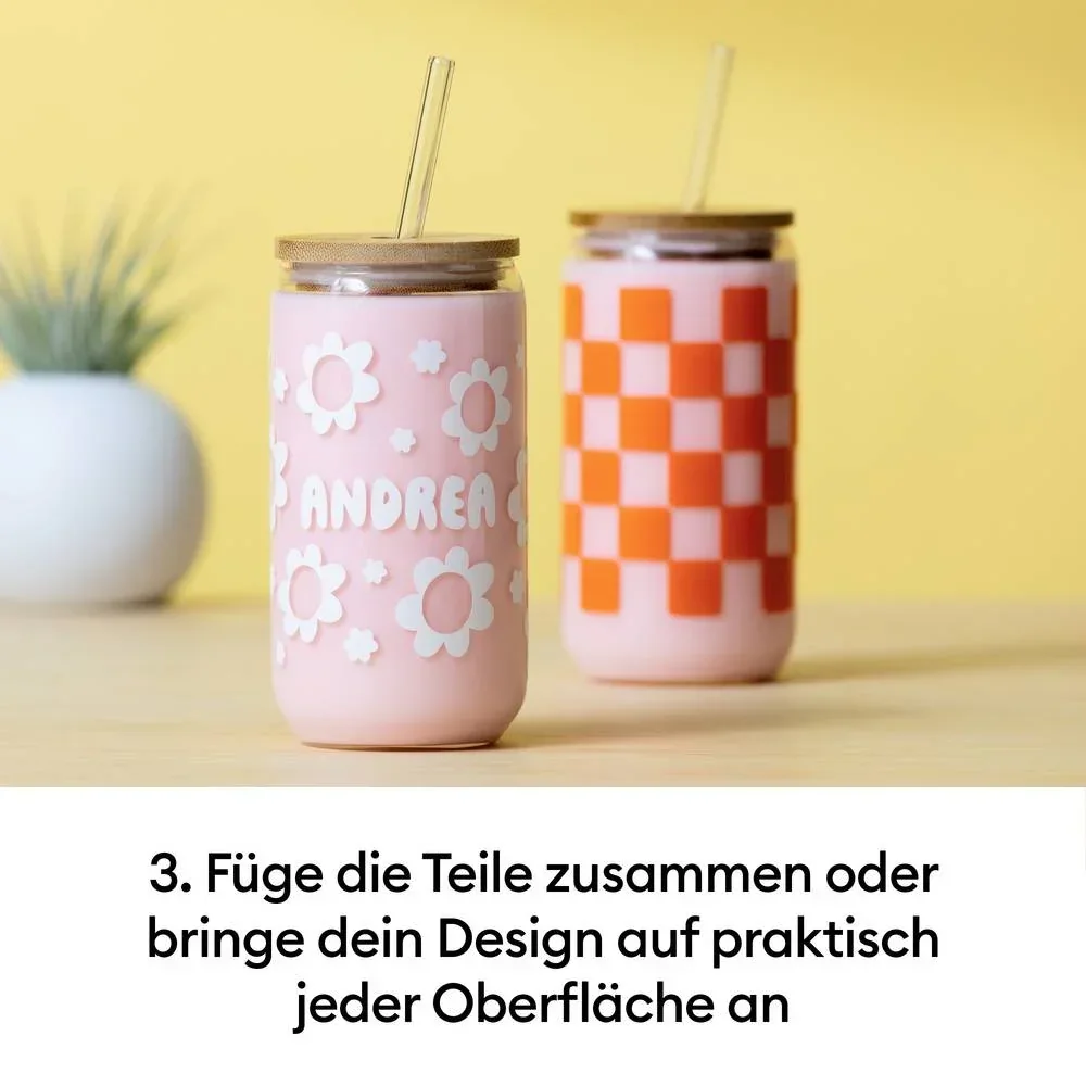 CRICUT Joy Xtra Starter Bundle kompakter Schneideplotter weiß