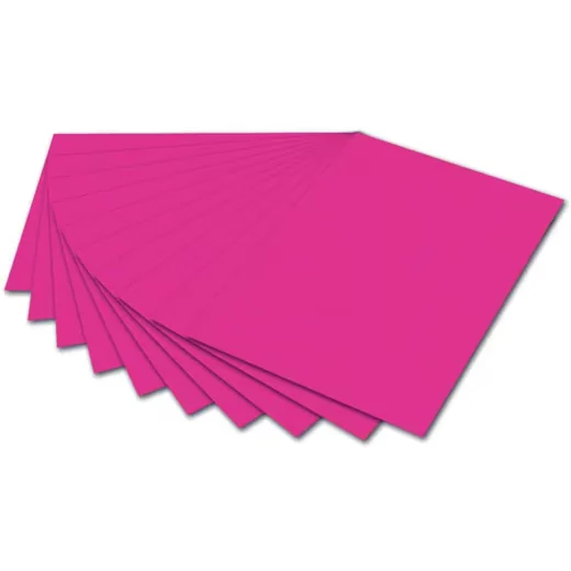 FOLIA Tonpapier 6723E pink 50 x 70 cm Bastelkarton