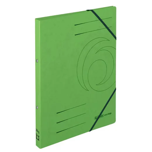 Herlitz Ringbuchmappe A4 Quality 1 Ringhefter grün