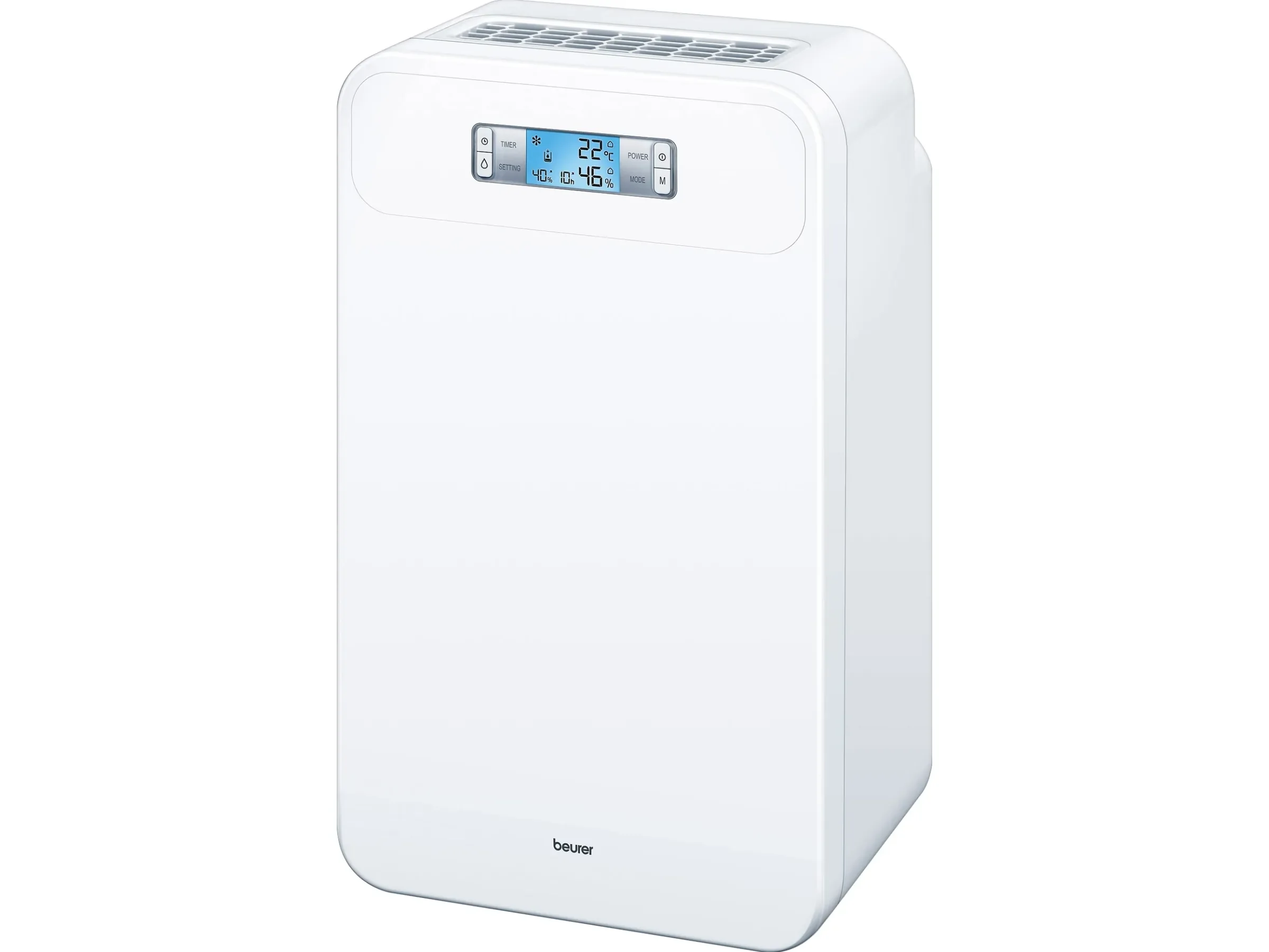 Beurer LE 40 Luftentfeuchter Weiss fuer Wohnraeume und Keller