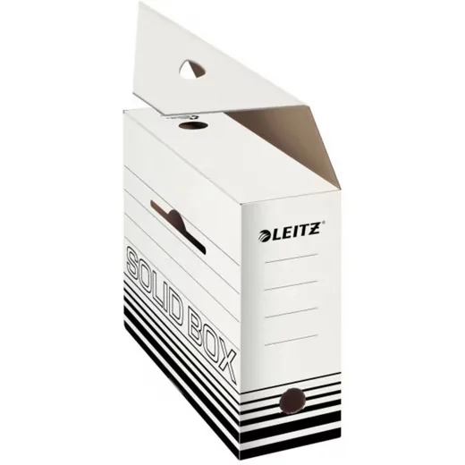 LEITZ Solid Box Archivcontainer Archivschachtel 100 mm 6128-00-01