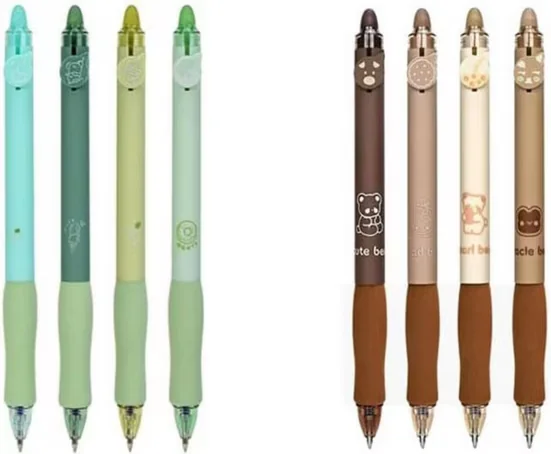 FELIXLEO radierbarer Kugelschreiber Set 0,5 mm für Schule