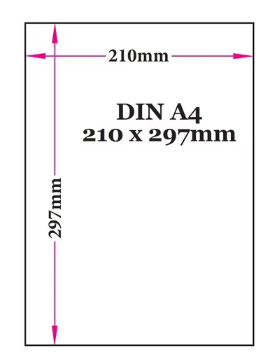 LYSCO Millimeterpapier Block DIN A4, 25 Blatt, verleimt