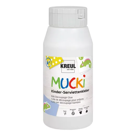 C. KREUL MUCKI Kinder Serviettenkleber Bastelkleber Serviettentechnik