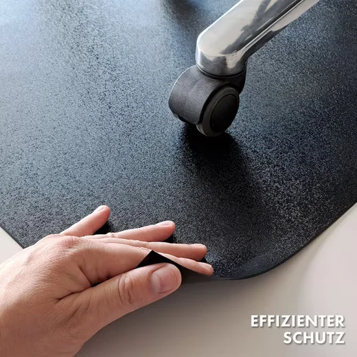 FLOORDIREKT Bodenschutzmatte Kleopatra mit abgeschrägter Kante
