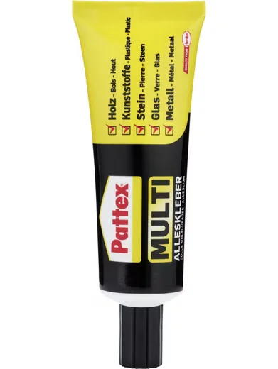 Pattex Multi Alleskleber transparent 50 g Tube starker Kleber
