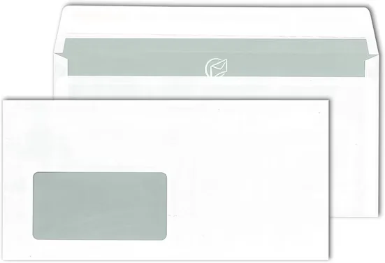 MAILMEDIA Briefumschläge Envirelope DIN lang 25 Stück