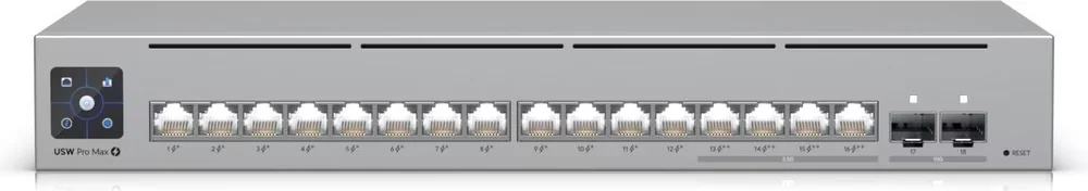 Ubiquiti UniFi Switch Pro Max 16 PoE 16-Port Gigabit Managed