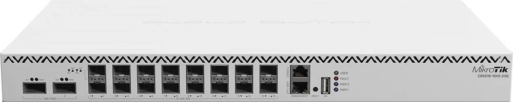 MikroTik CRS518-16XS-2XQ-RM 16x SFP28 25G 2x QSFP28 100G Switch