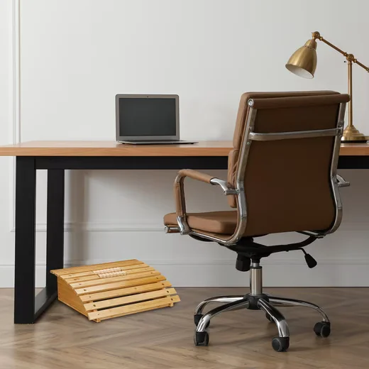 Relaxdays ergonomische Fußstütze für Schreibtisch und Büro
