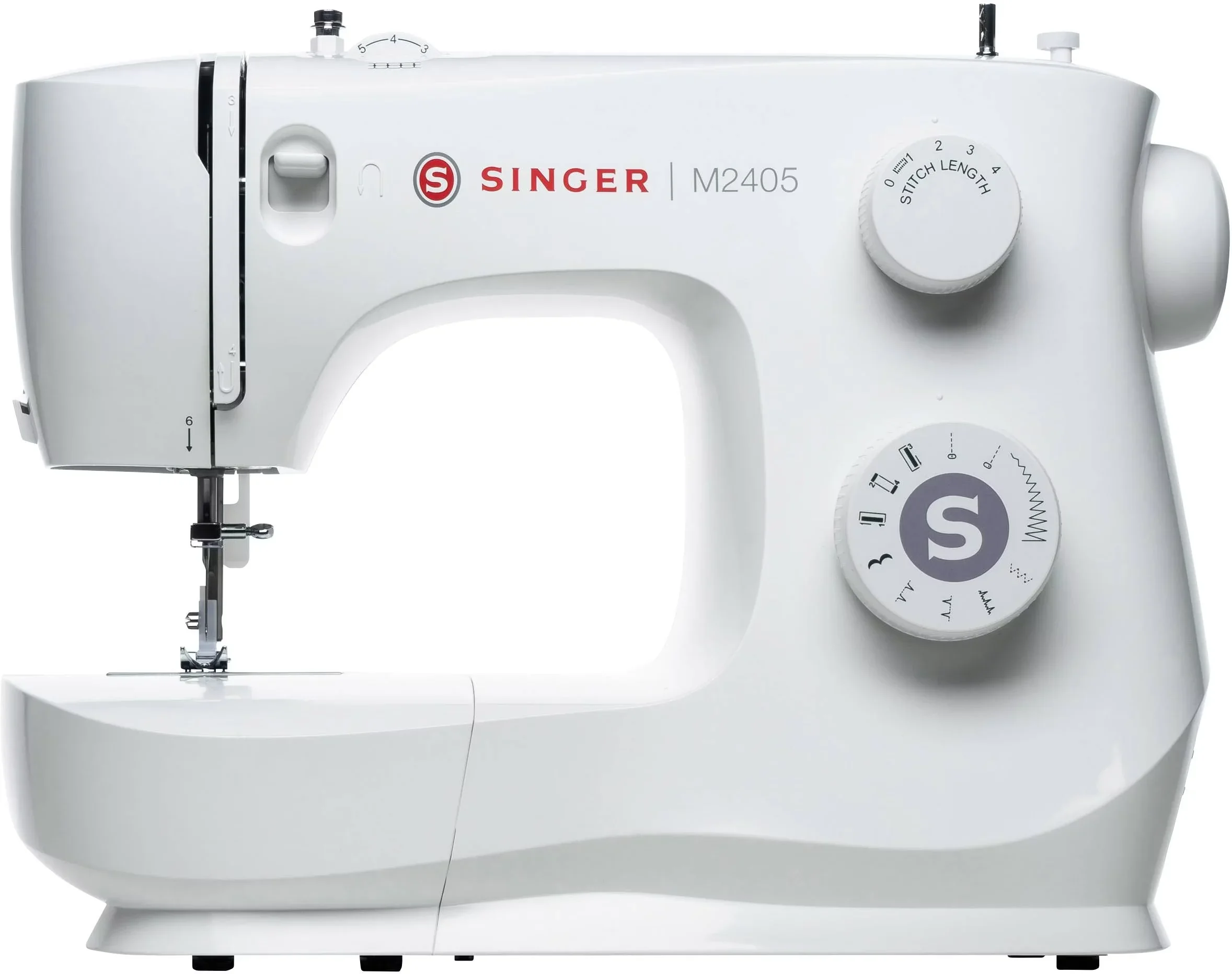 Singer M2405 Nähmaschine für Haushalt und Einsteiger