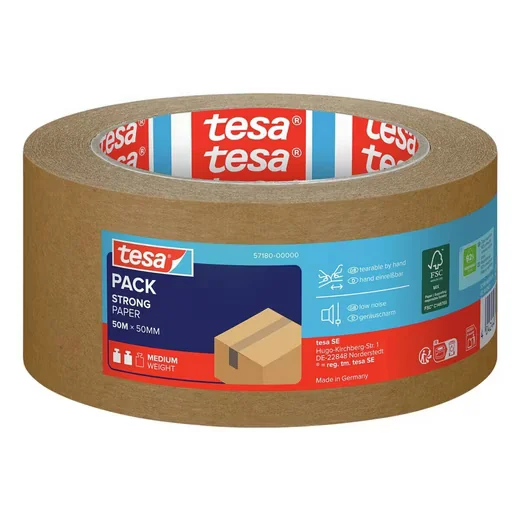 TESA Klebeband ecoLogo Packband für Büro und Versand