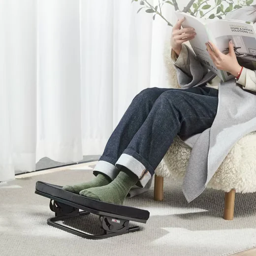MACLEAN Fußstütze MC-460 ergonomisch höhenverstellbar