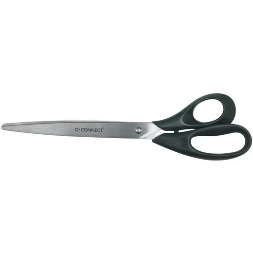 CONNECT Universalschere 25,5 cm Edelstahl schwarze Kunststoffgriffe
