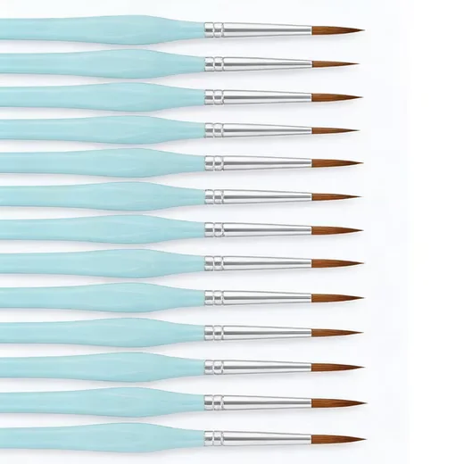 FELIXLEO Detail Pinsel Set für Acrylfarben Künstler und Modellbau