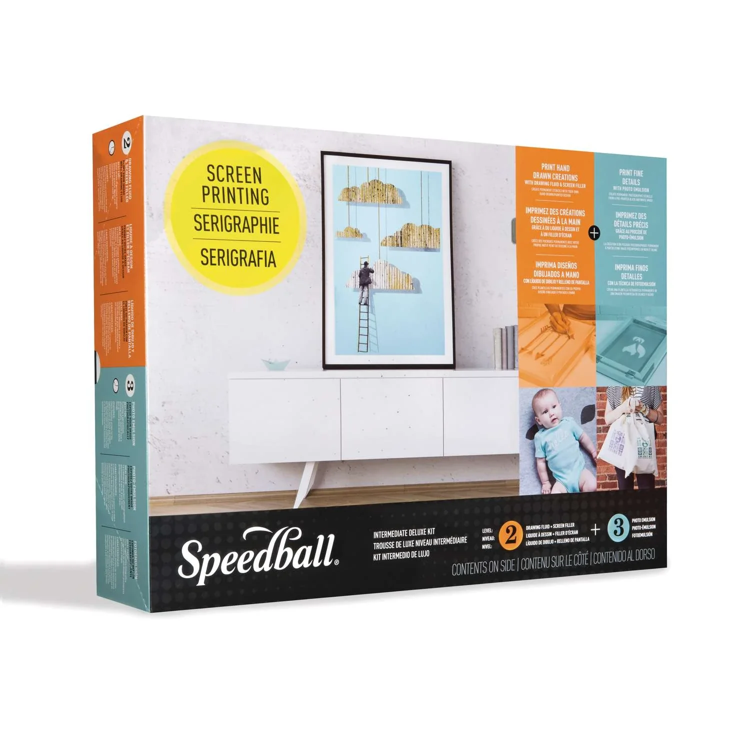 Speedball Siebdruck Set Deluxe für Fortgeschrittene 58579