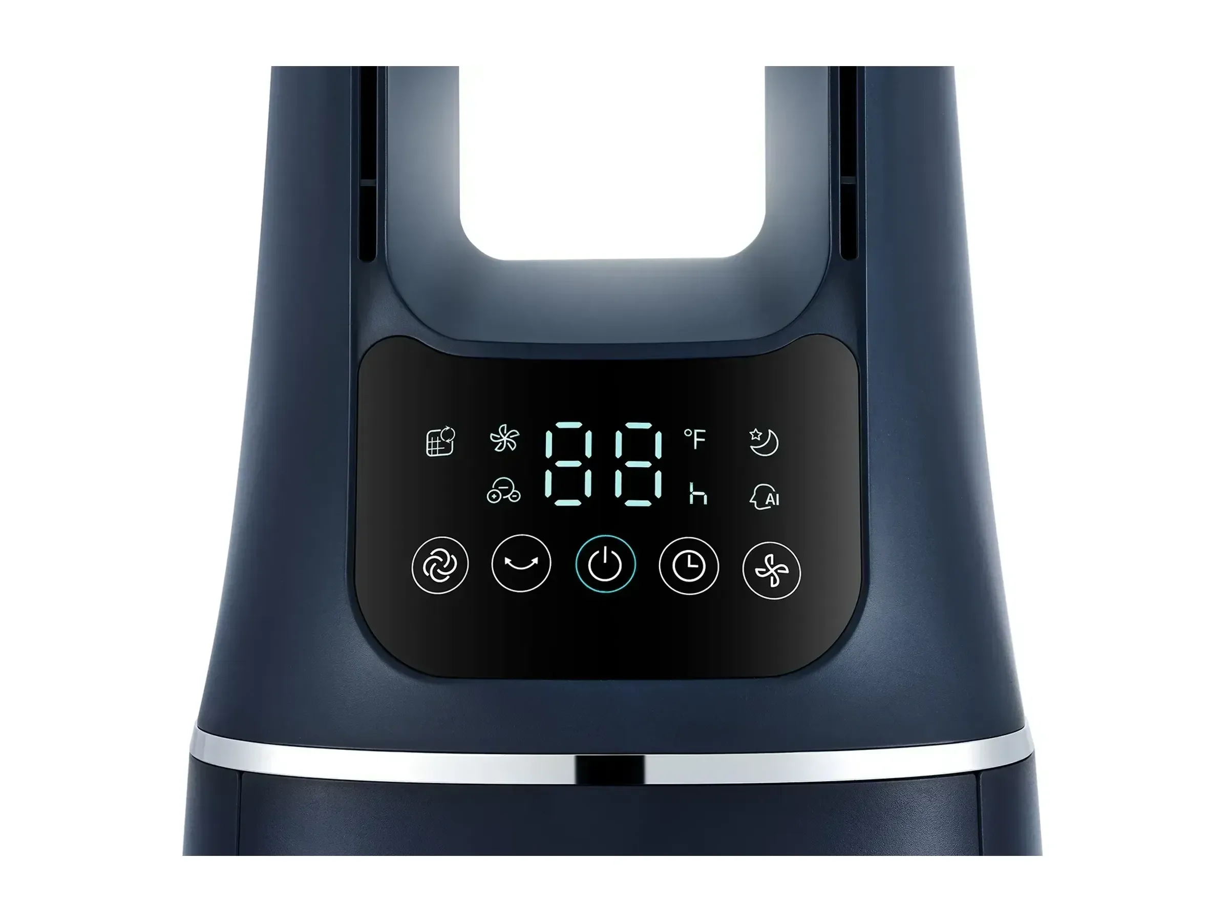Midea MFP-120i BL Turmventilator und Luftreiniger dunkelblau