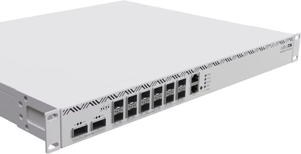 MikroTik CCR2216-1G-12XS-2XQ Cloud Core Router 12x 25G SFP28 2x 100G