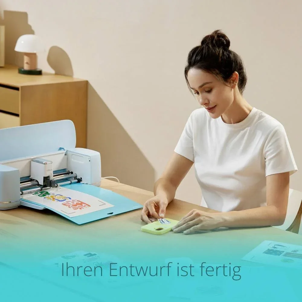 LOKLiK iCraft Schneideplotter für über 100 Materialien Pastellblau DIY