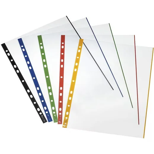 HERLITZ Prospekthülle Klarsichthülle transparent für Dokumente
