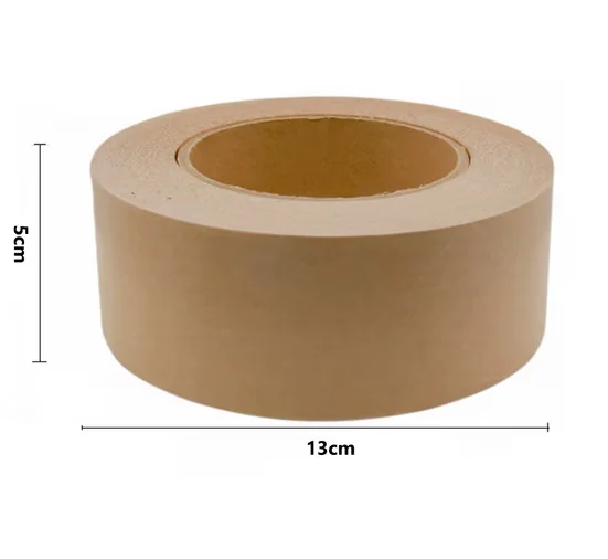 BAYLI Packband Papier fadenverstärkt 50mm x 50m 2 Rollen 130 my
