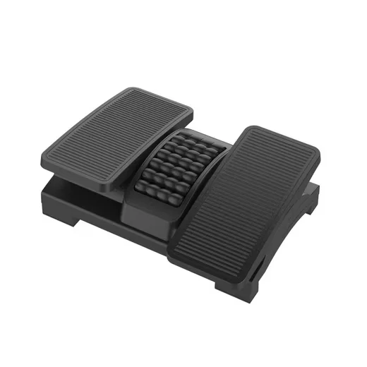 PLATINET Fußstütze ergonomisch verstellbarer Fußhocker fürs Büro