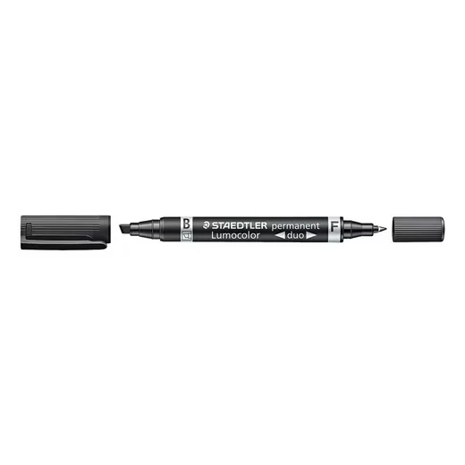 STAEDTLER Lumocolor permanent duo Permanentmarker Doppelspitze