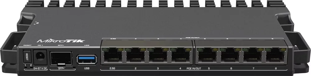 MikroTik RB5009UPr+S+IN Router 8x Gigabit, 10G SFP+, PoE