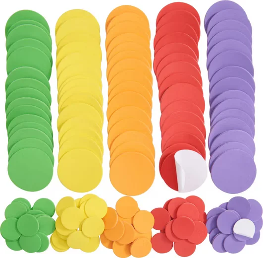VBS XXL Moosgummi bunt Bastelmaterial für Deko und DIY