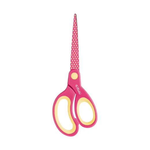 Herlitz Haushaltsschere Design Bastelschere spitz pink