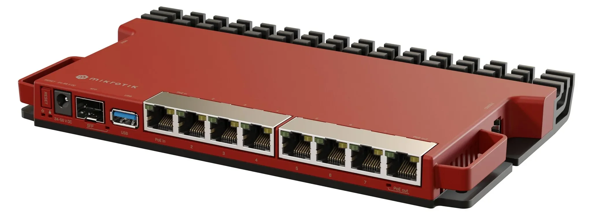 MikroTik L009UiGS-RM Router 2.5G und Gigabit Ethernet, Rot