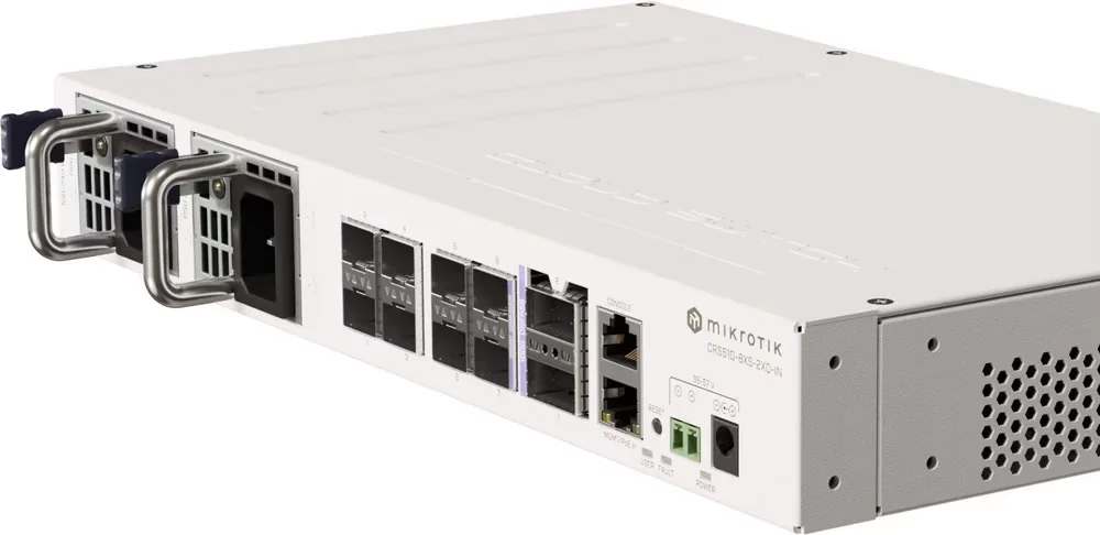 MikroTik CRS510-8XS-2XQ-IN Switch 8x 25G SFP28 2x 100G QSFP28