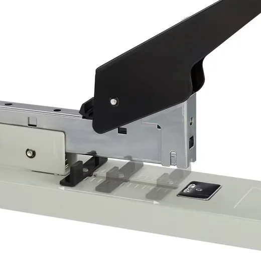 Relaxdays Heftgerät Set 2x Profi Büro Tacker für bis zu 100 Blatt