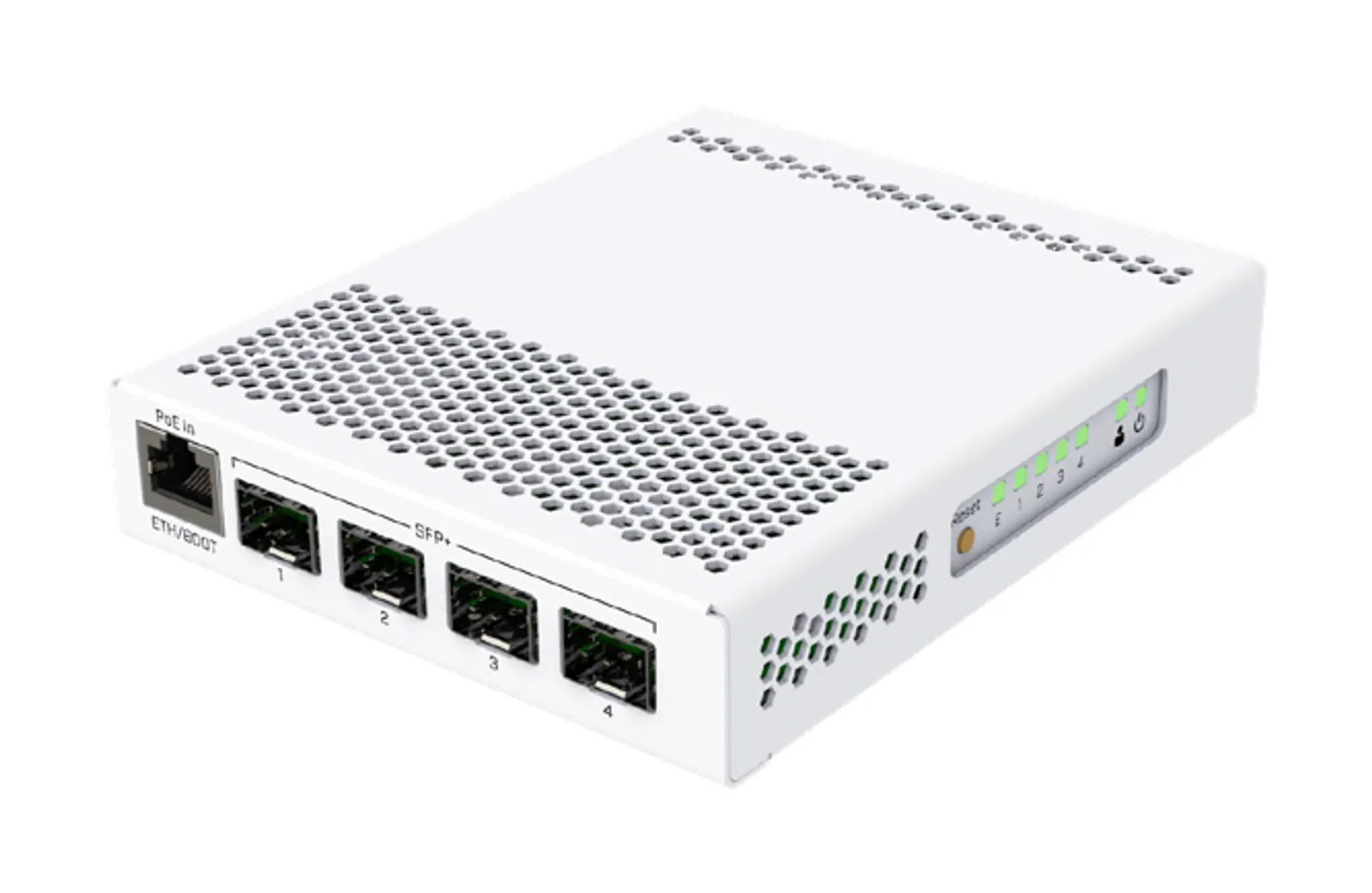 MikroTik CRS305-1G-4S+IN Managed Switch 4x SFP+ 10G, 1x Gigabit, PoE