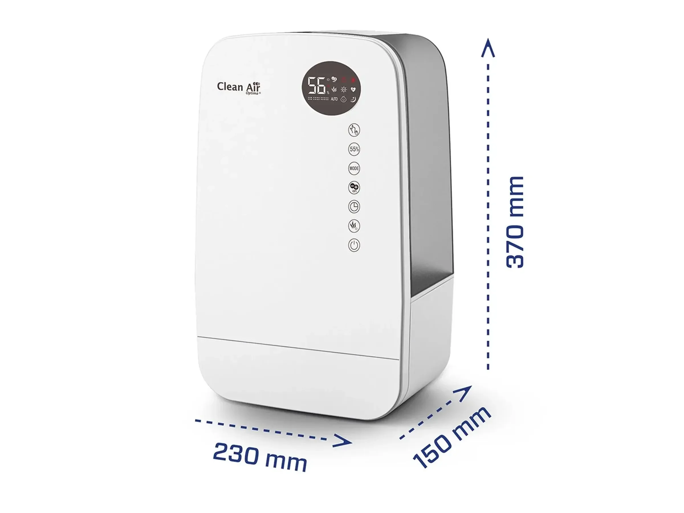 Clean Air Optima CA607W Smart Luftbefeuchter für Räume bis 65 m²