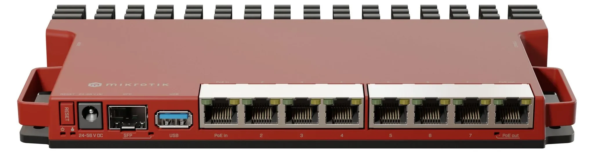 MikroTik L009UiGS-RM Router 2.5G und Gigabit Ethernet, Rot