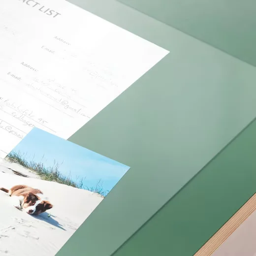 LEITZ Schreibtischunterlage 36 x 70 cm matt transparent