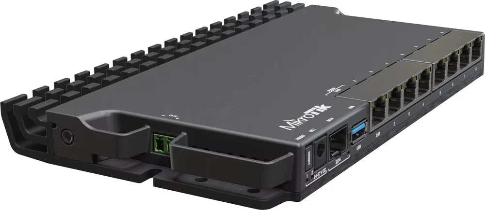 MikroTik RB5009UG+S+IN Router mit 7x Gigabit, SFP+ 10G, USB 3.0
