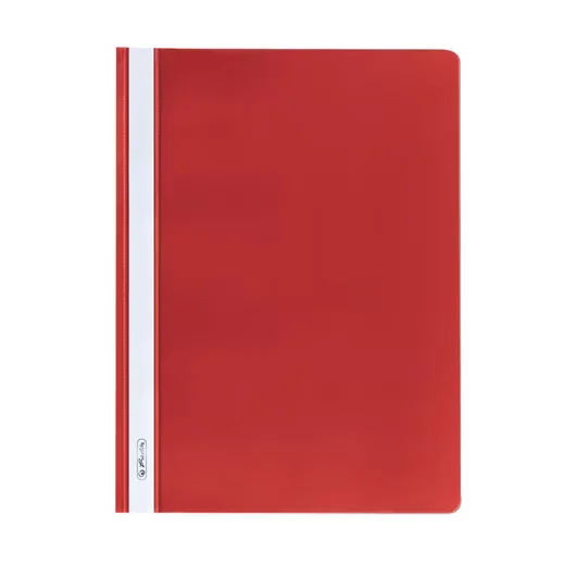 Herlitz Schnellhefter DIN A4 PP extra stabil rot 10er Pack